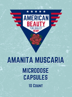 Amanita Muscaria Microdose Capsules by American Beauty 10 Count