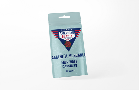 Amanita Muscaria Microdose Capsules by American Beauty 10 Count