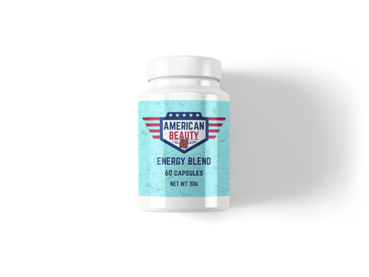 American Beauty Energy Blend Functional Mushroom Capsules made with Lions Mane & Cordyceps 60 Count